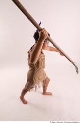 ANISE STANDING POSE WITH SPEAR